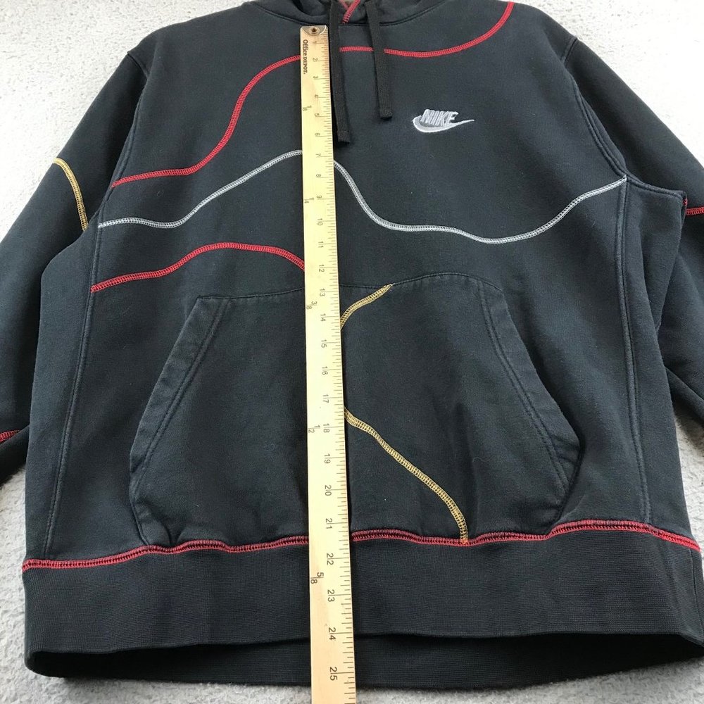 Nike Men's sweatshirt Hoodie Multicolor Pattern - Picture 3 of 8